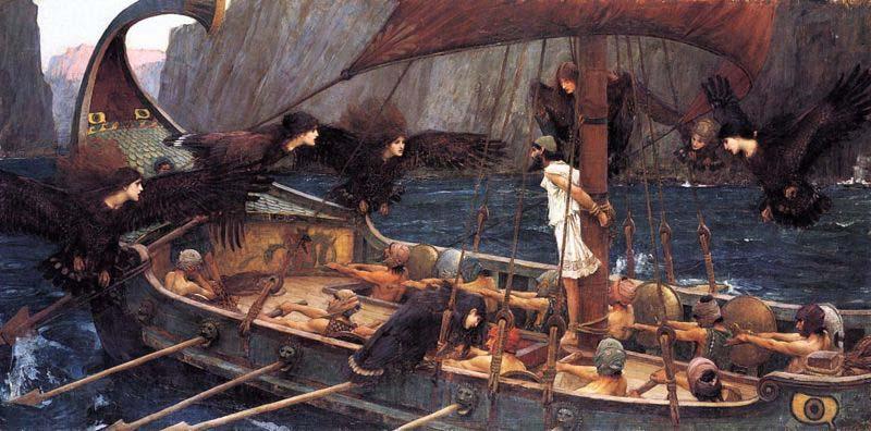 John William Waterhouse Ulysses and the Sirens France oil painting art